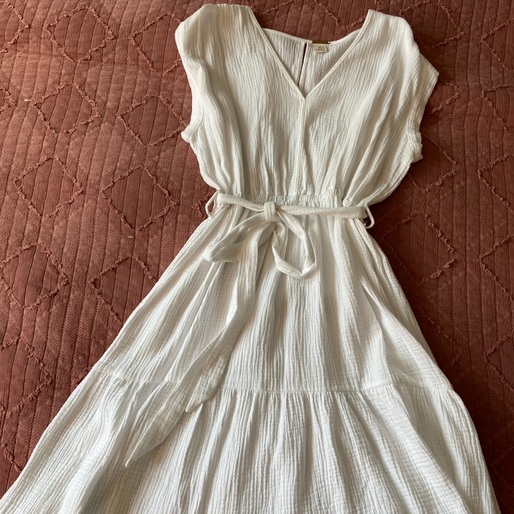 Magaschoni Organic Cotton Gauze Dress
